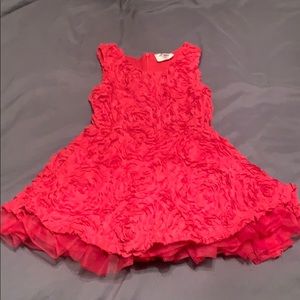 Toddler Pink Ruffle Dress